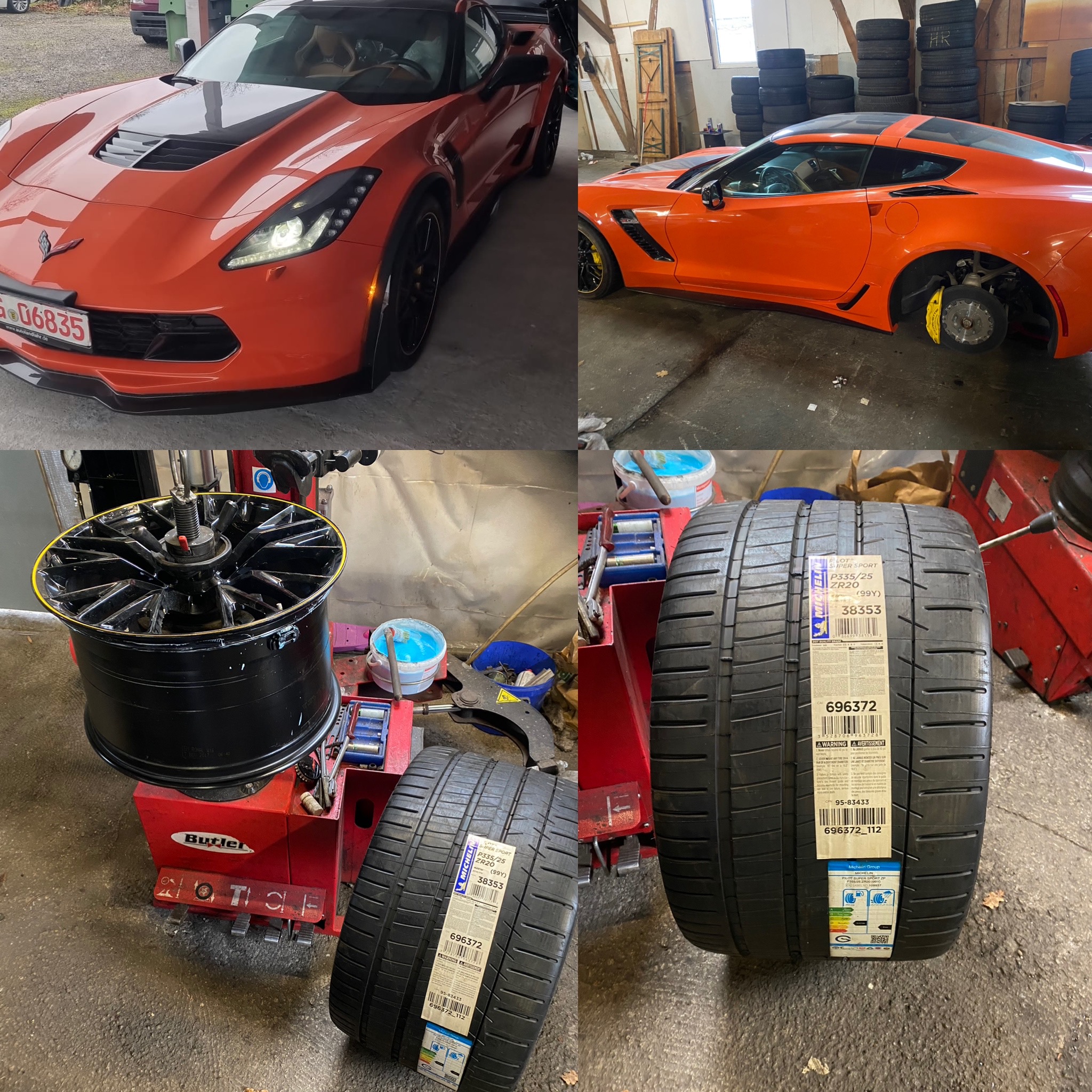 Corvette Reifenservice